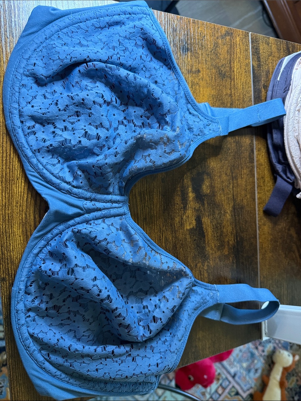 Chantelle Norah Denim Blue Bra 38DDD